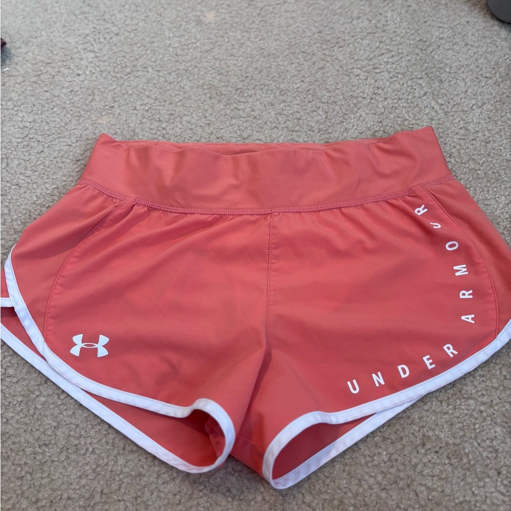 Under Armour Women's Pink Athletic Shorts